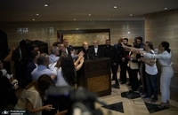 کنفرانس خبری علی لاریجانی دبیر شورای عالی امنیت ملی ایران (3)