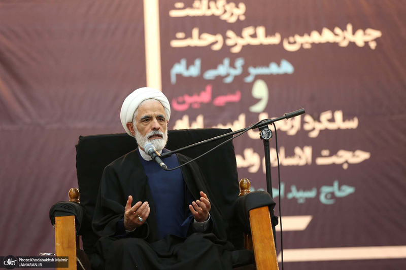 مراسم چهاردهمین سالگرد رحلت همسر امام خمینی و سی‌امین سالگرد ارتحال مرحوم حاج سیداحمد خمینی (ره)