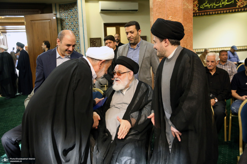 مراسم بزرگداشت محمد علی جماعتی در حسینیه شماره 2 جماران - 1