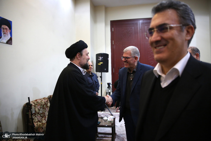 دیدار وزیر ارتباطات و معاونین با سید حسن خمینی