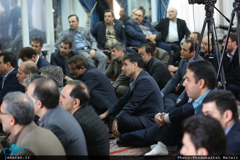 دیدار رئیس و جمعی از کارکنان دیوان محاسبات کشور با سید حسن خمینی