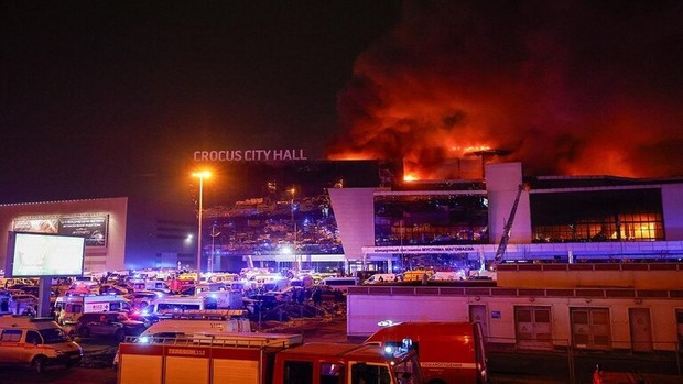 شوک جهان از حمله مرگبار مسکو و کشته شدن  ۹۳ نفر  