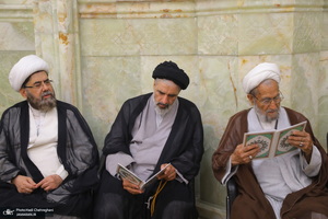 مراسم شانزدهمین سالگرد ارتحال آیت الله بهجت‎ (ره) در قم