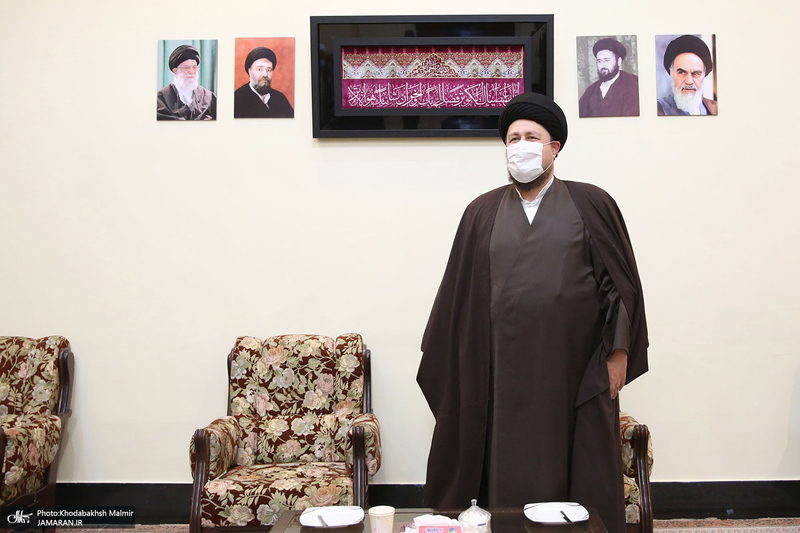 حاشیه تجدید میثاق هیأت رئیسه و اعضای مجلس خبرگان رهبری با آرمان های امام خمینی(س)