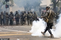  ترامپ دستور سرکوب شورش در لس آنجلس را صادر کرد (8)