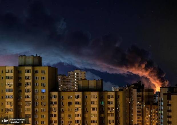 حملات هوایی جدید روسیه به اوکراین + عکس‌ها