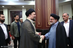 دیدار رئیس و کارکنان سازمان اوقاف و امور خیریه با سید حسن خمینی