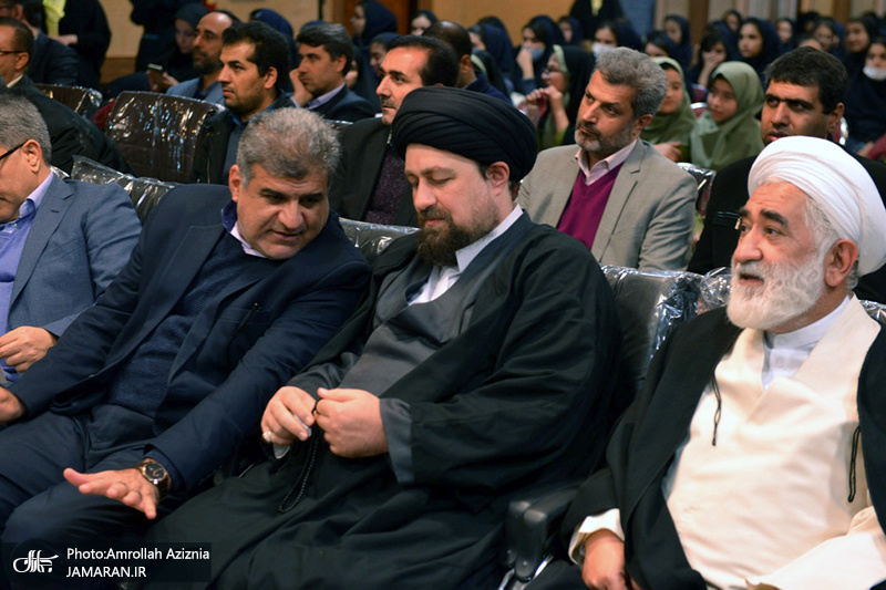 بازدید سید حسن خمینی از اولین جشنواره استانی دستاوردهای کانون های فرهنگی تربیتی شهر تهران‎