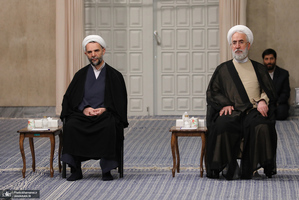 دیدار رئیس و مسئولان قوه قضائیه با رهبر معظم انقلاب