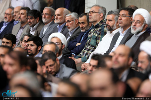 دیدار جمعی از استادان، نخبگان و پژوهشگران دانشگاه‌ها با رهبر معظم انقلاب