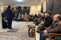 حضور رئیس قوه قضائیه در منازل شهیدان رازینی و مقیسه، قضات برجسته که ترور شدند (2)