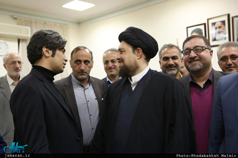 دیدار جمعی از ایثارگران اصلاح طلب بابل با سید حسن خمینی 