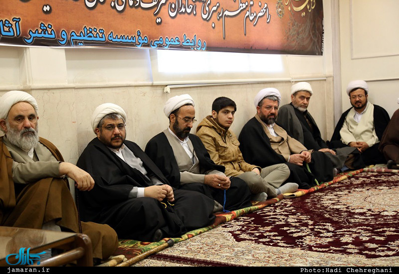 مراسم بزرگداشت آیت الله هاشمی رفسنجانی در مؤسسه تنظیم و نشر آثار امام خمینی (س) قم