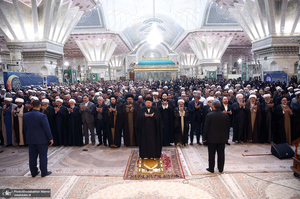 مراسم چهاردهمین سالگرد رحلت همسر امام خمینی و سی‌امین سالگرد ارتحال مرحوم حاج سیداحمد خمینی (ره)