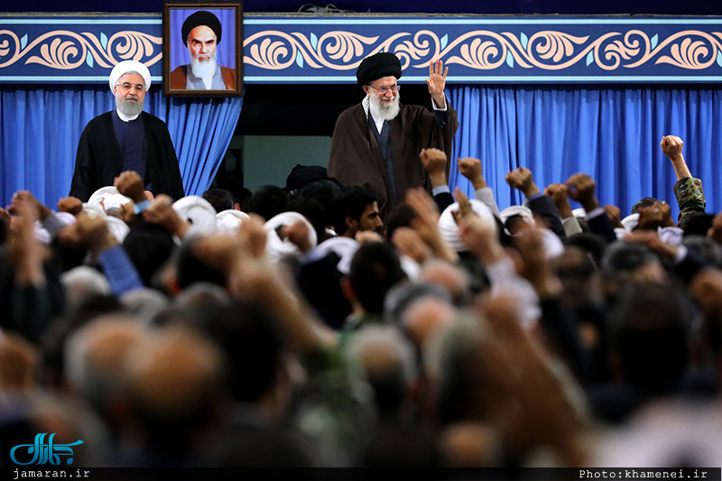 دیدار مسئولان نظام و سفرای کشورهای اسلامی با رهبر معظم انقلاب