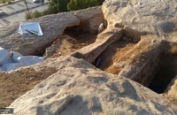 تعرض حفاران غیرمجاز  به محوطه ثبت ملی کوهساران اهواز (2)