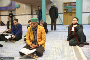 بازدید جمعی از شرکت کنندگان چهلمین دوره مسابقات بین المللی قرآن کریم از جماران