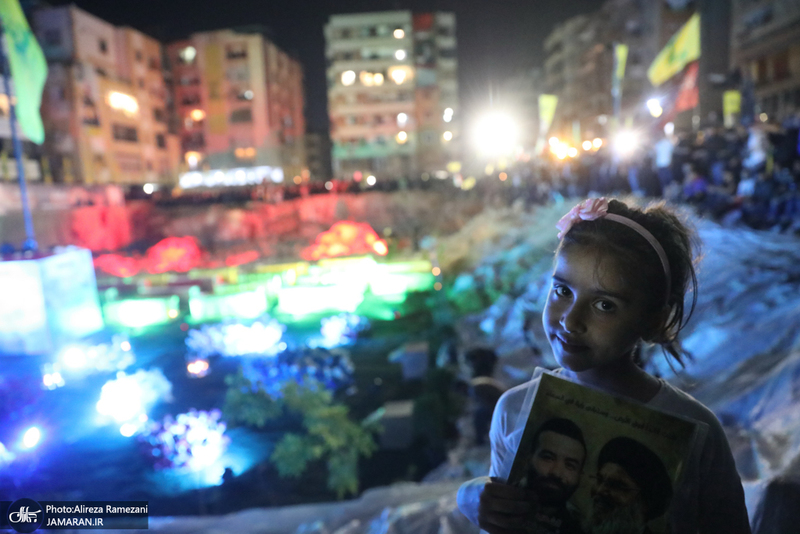 مراسم شب شهادت سید حسن نصرالله