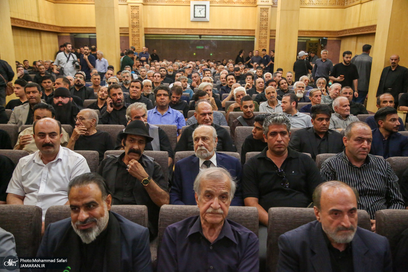 مراسم ختم اکبر عبدی