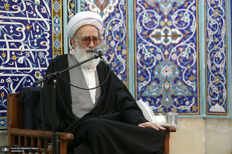 مراسم ختم همسر شهید آیت الله سید مصطفی خمینی (ره) -3