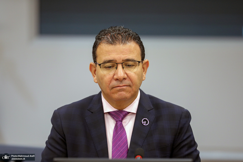 نشست خبری ماجد راشد رئیس کمیته پارالمپیک آسیا / Majid Rashed / President, Asian Paralympic Committee/ mahmoud arefi