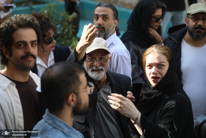 مراسم تشییع ناصر تقوایی