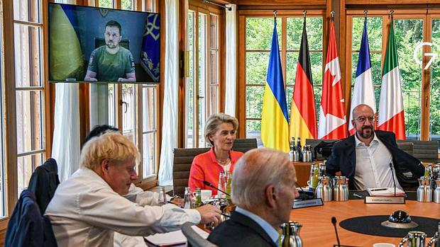 نشست گروه 7 و درخواست رهبر اوکراین از سران