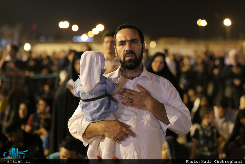 مراسم احیای شب نوزدهم ماه مبارک رمضان در حرم مطهر حضرت معصومه(س)