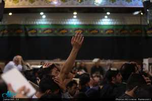 مراسم احیای شب بیست و یکم ماه مبارک رمضان در موسسه انصار الحسین(ع)