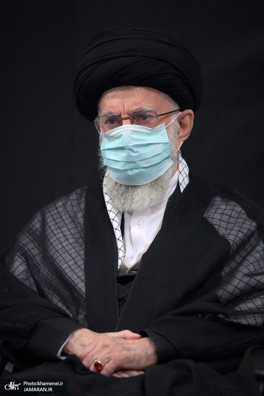 مراسم عزاداری شب عاشورای حسینی (ع) در حسینیه امام خمینی