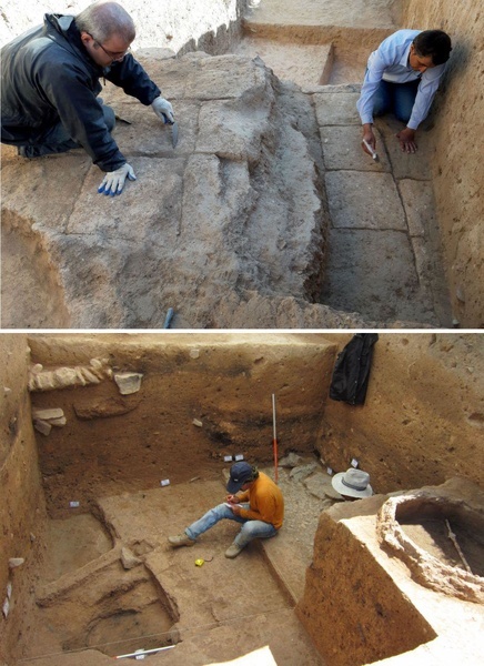 کشف ساختارهای معماری دوران تاریخی و اسلامی در تپه کوشکله سقز