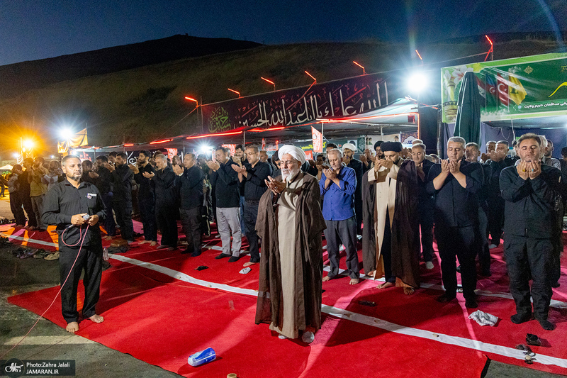 هم قدم با زائران اباعبدالله الحسین (ع)؛ مرز تمرچین