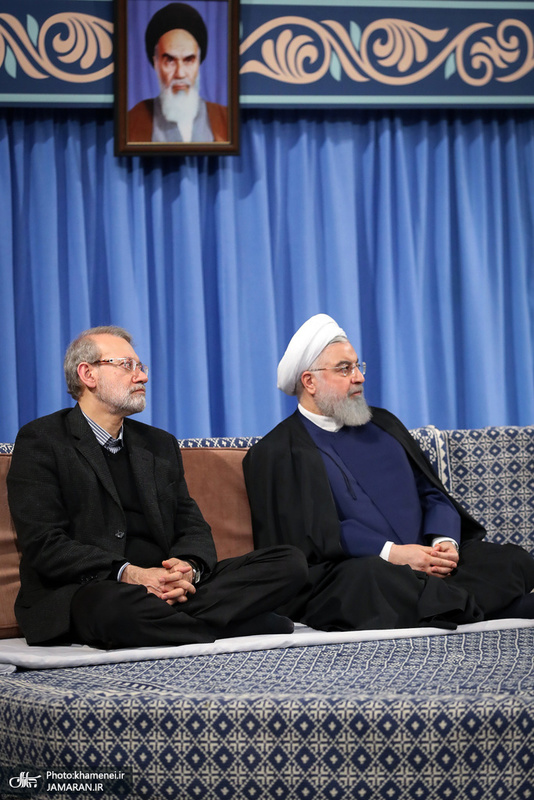 دیدار مسئولان نظام و سفرای کشورهای اسلامی با رهبر معظم انقلاب