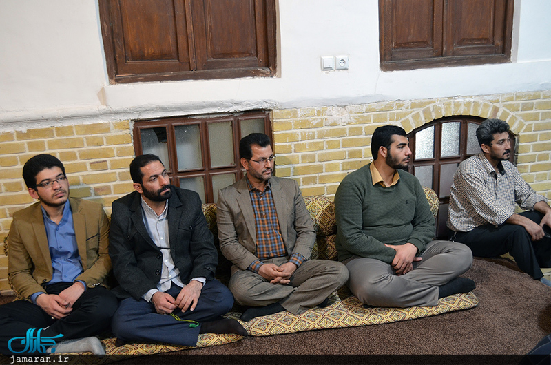 دیدار امام جمعه، مسئولین و جمعی از مردم شریف آباد استان تهران با سیدعلی خمینی