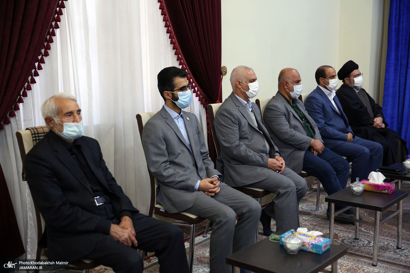 دیدار اعضای شورای عالی و هیات رئیسه سازمان نظام پرستاری با سید حسن خمینی