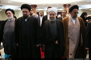 تجدید میثاق رئیس جمهور و اعضای هیئت دولت با آرمان های حضرت امام(س) 