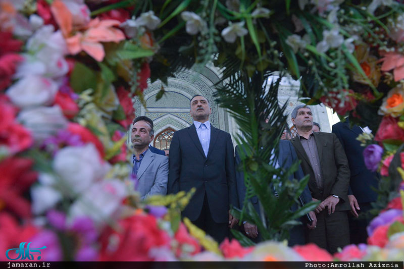 تجدید میثاق وزیر و کارکنام وزارت آموزش و پرورش با آرمان های حضرت امام(س)