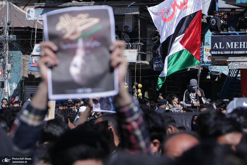 تصاویر اختصاصی جماران از راهپیمایی روز جهانی قدس در کشمیر