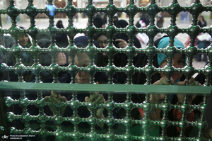 تجدید میثاق رئیس و جمعی از اعضای مجمع تشخیص مصلحت نظام با آرمان‌های امام خمینی (س)-2