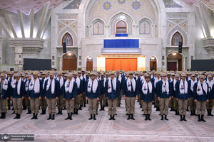 تجدید میثاق دانشجویان و فرماندهان دانشگاه افسری و تربیت پلیس امام حسن مجتبی (ع) با آرمان های امام خمینی (س)