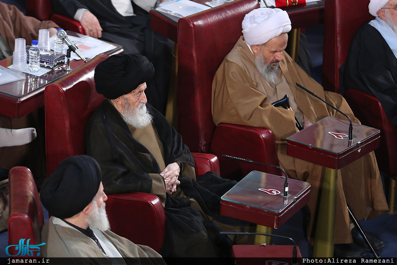 مراسم افتتاحیه دومین اجلاسیه رسمی مجلس خبرگان رهبری در دوره پنجم