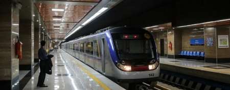 جابجایی روزانه 3 میلیون و 800 هزار نفر با مترو تهران