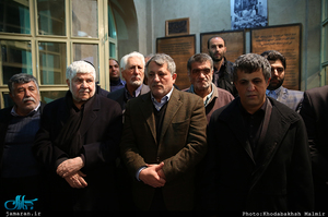 مراسم وداع با پیکر آیت الله هاشمی رفسنجانی(ره) در حسینیه جماران-4