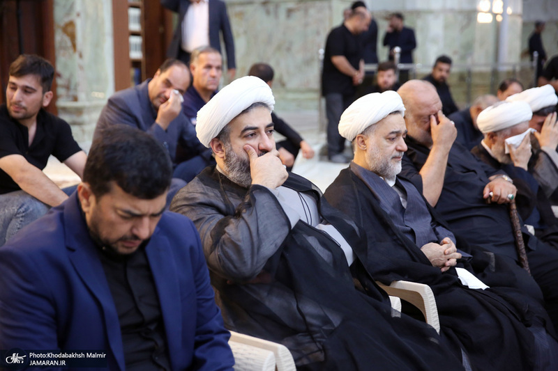 مراسم تشییع نوه حجت الاسلام والمسلمین علیخانی در حرم مطهر امام خمینی (س)