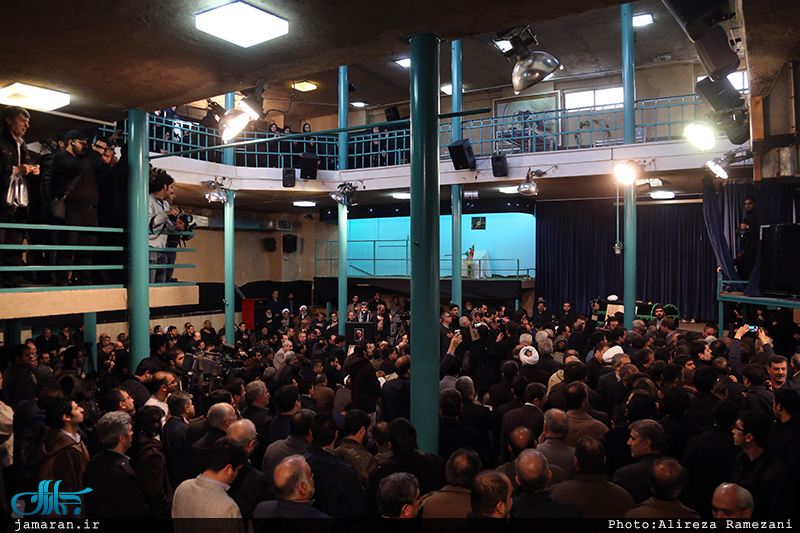مراسم وداع با پیکر آیت الله هاشمی رفسنجانی(ره) در حسینیه جماران-17