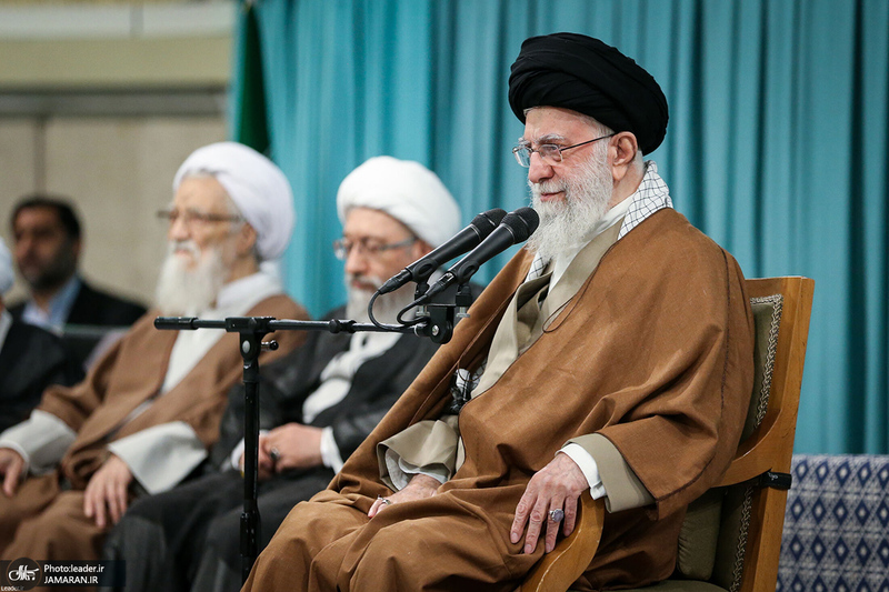 دیدار مسئولان نظام و سفرای کشورهای اسلامی با رهبر معظم انقلاب