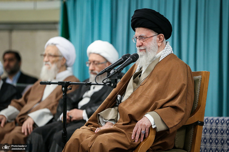 دیدار مسئولان نظام و سفرای کشورهای اسلامی با رهبر معظم انقلاب