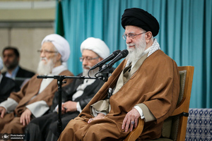 دیدار مسئولان نظام و سفرای کشورهای اسلامی با رهبر معظم انقلاب