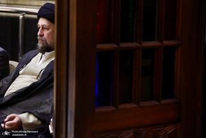 مراسم ختم همسر آيت الله راستی کاشانی