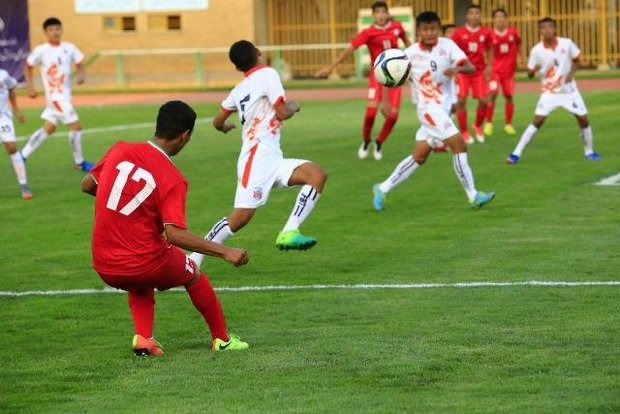 برد پرگل ملی‌پوشان نوجوانان فوتبال مقابل تیم ملی زیر ۱۷ سال آذربایجان
